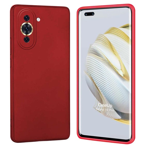 CaseUp Huawei Nova 10 Pro Kılıf Matte Surface Kırmızı 1