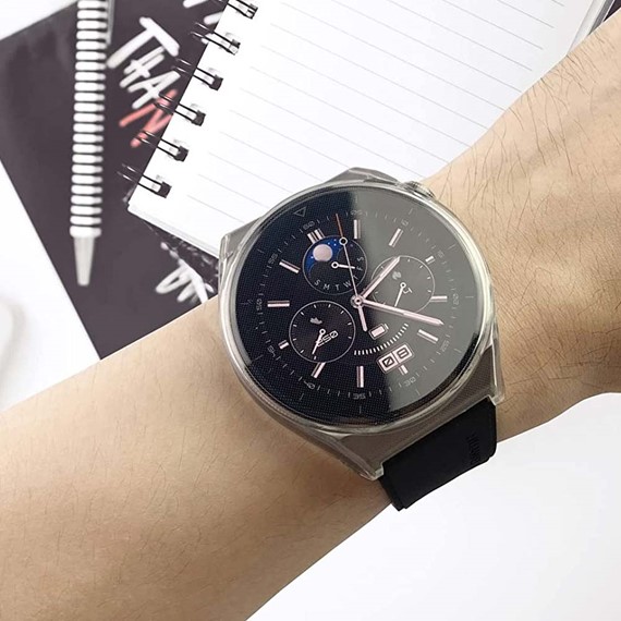 CaseUp Huawei Watch GT 3 SE Kılıf Protective Silicone Şeffaf 4