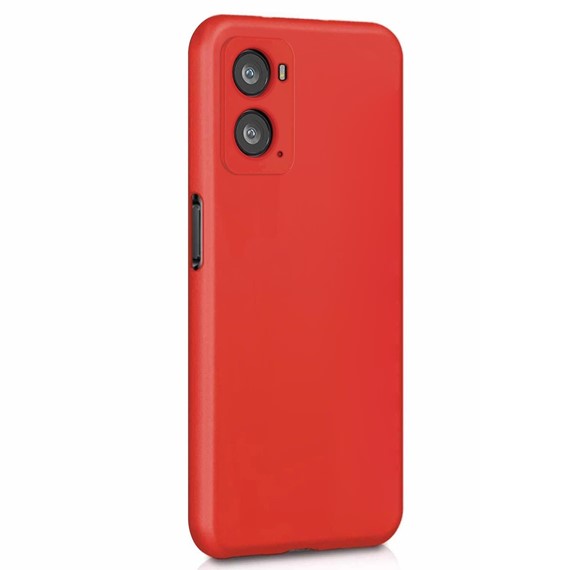 CaseUp Oppo A76 Kılıf Matte Surface Kırmızı 2