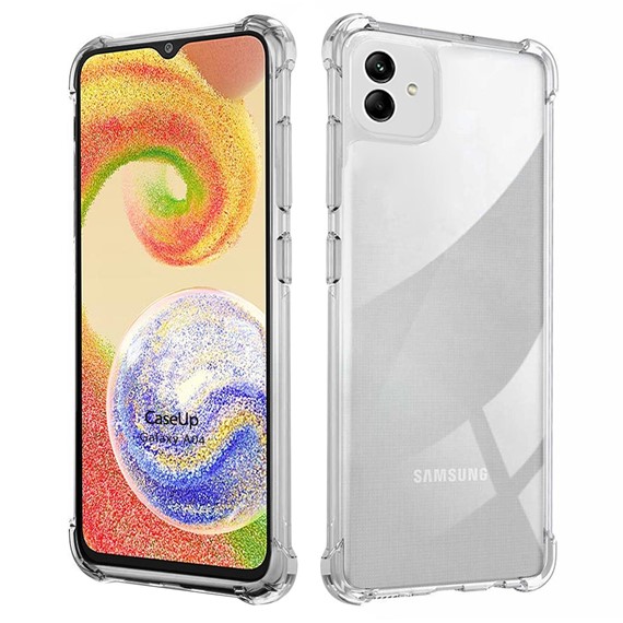 CaseUp Samsung Galaxy A04 Kılıf Titan Crystal Şeffaf 1