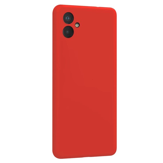 CaseUp Samsung Galaxy A04e Kılıf Matte Surface Kırmızı 2