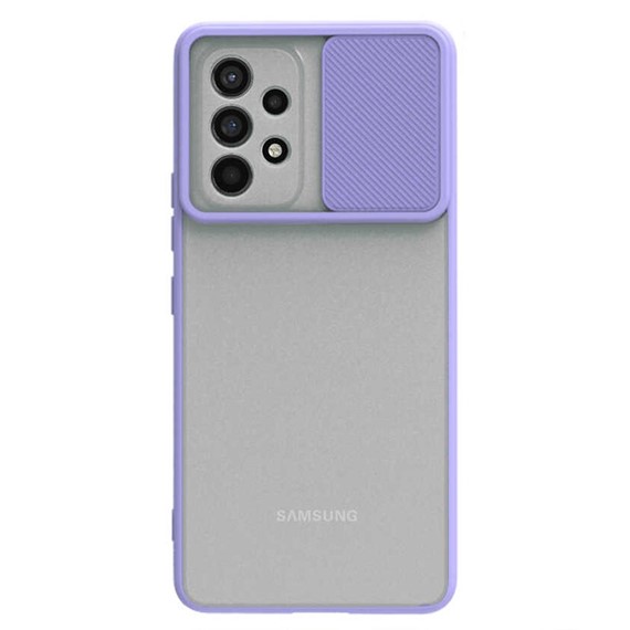 CaseUp Samsung Galaxy A23 Kılıf Camera Swipe Protection Lila 2
