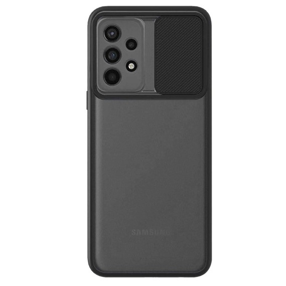 CaseUp Samsung Galaxy A33 5G Kılıf Camera Swipe Protection Siyah 2
