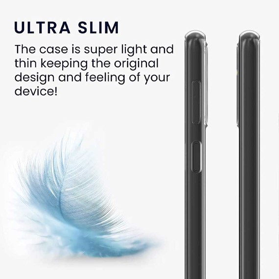 CaseUp Samsung Galaxy S23 Plus Kılıf İnce Şeffaf Silikon Beyaz 4