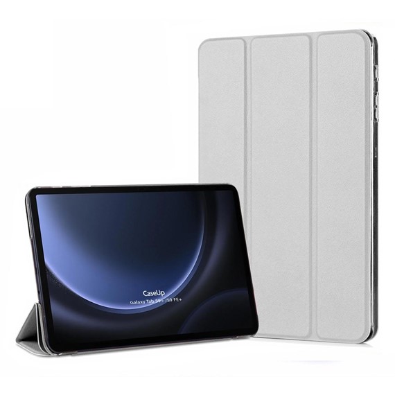 CaseUp Samsung Galaxy Tab S9 FE Kılıf Smart Protection Gümüş 1