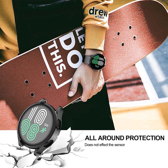 CaseUp Samsung Galaxy Watch 5 44mm Kılıf Protective Silicone Şeffaf 3