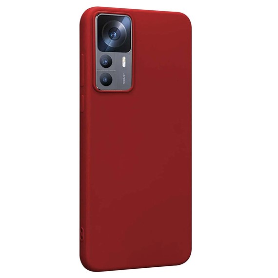 CaseUp Xiaomi Mi 12T Kılıf Matte Surface Kırmızı 2