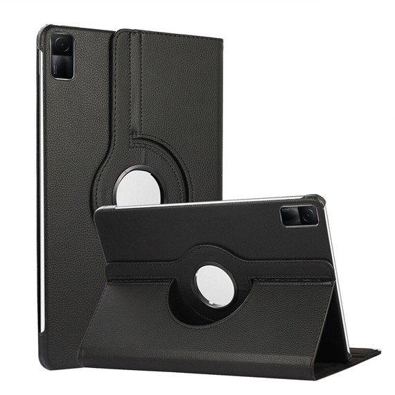 CaseUp Xiaomi Redmi Pad Kılıf 360 Rotating Stand Siyah 1