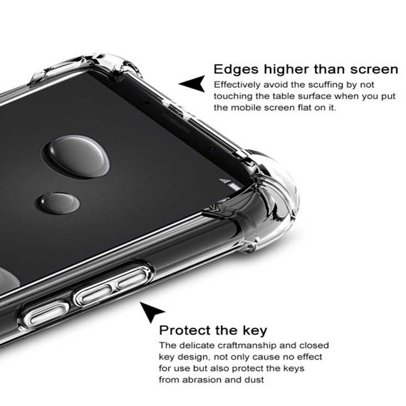 Huawei Mate 10 Pro Kılıf CaseUp Titan Crystal Şeffaf 5