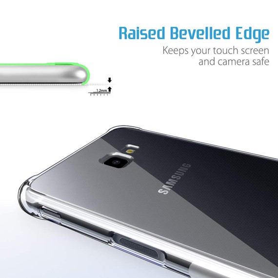 Samsung Galaxy J4 Plus Kılıf CaseUp Titan Crystal Şeffaf 4