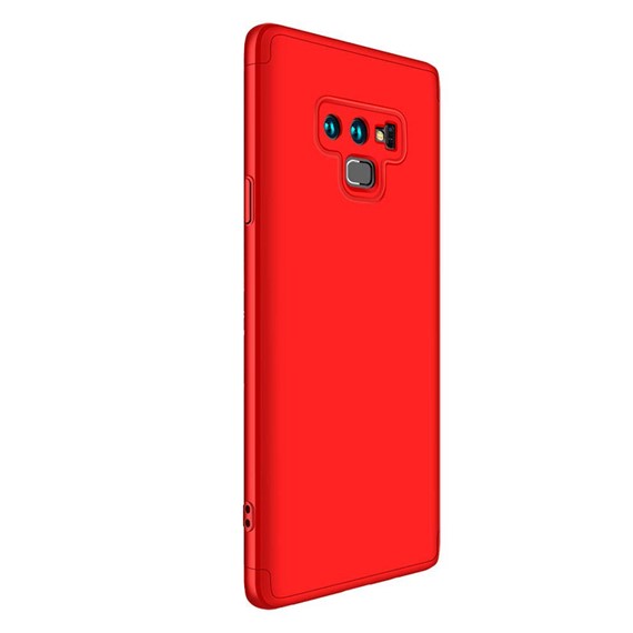 Samsung Galaxy Note 9 Kılıf CaseUp Triple Deluxe Shield Kırmızı 1
