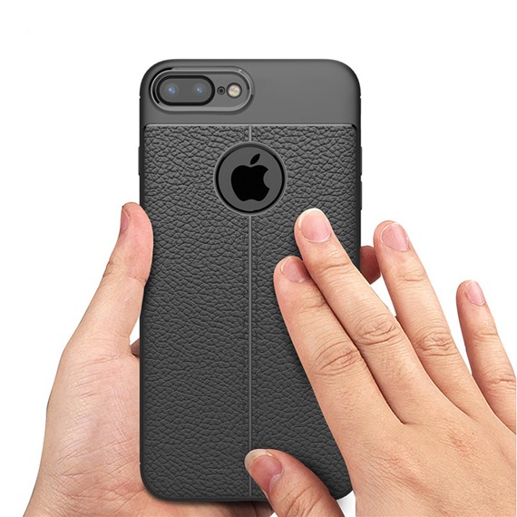 Apple iPhone 7 Plus Kılıf CaseUp Niss Silikon Siyah 3