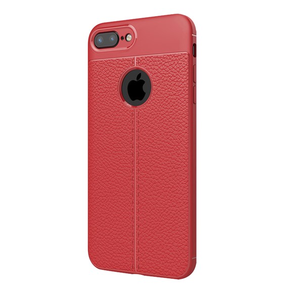 Apple iPhone 7 Plus Kılıf CaseUp Niss Silikon Kırmızı 1