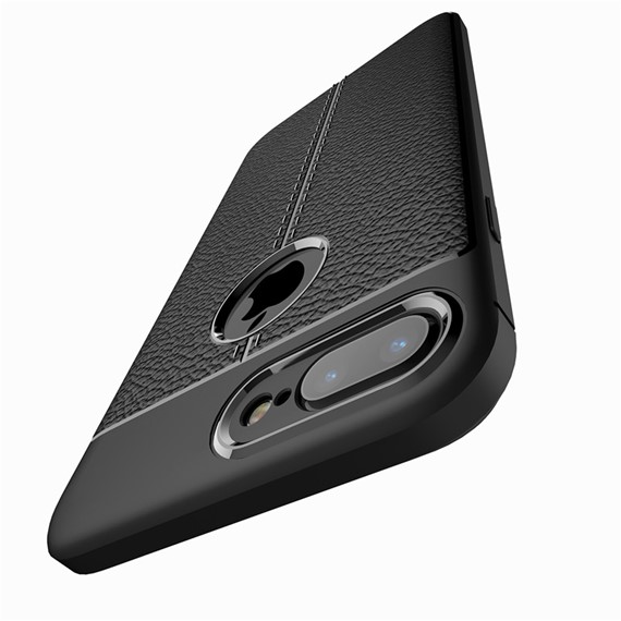 Apple iPhone 7 Plus Kılıf CaseUp Niss Silikon Siyah 5