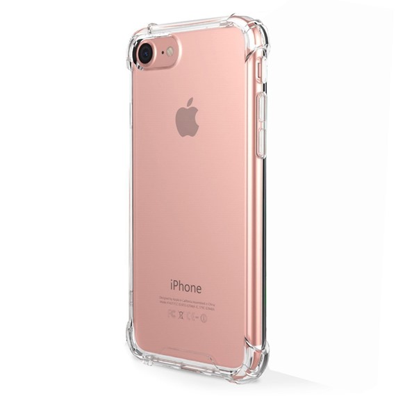 Apple iPhone 8 Kılıf CaseUp Titan Crystal Şeffaf 1