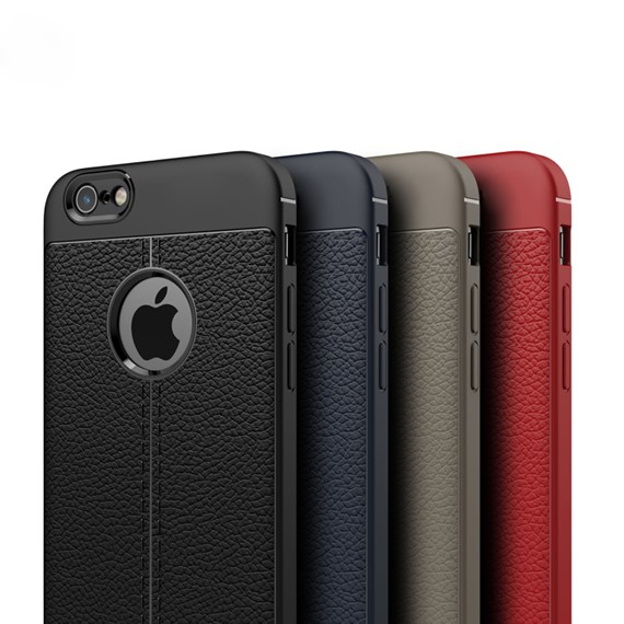 Apple iPhone 8 Kılıf CaseUp Niss Silikon Kırmızı 3