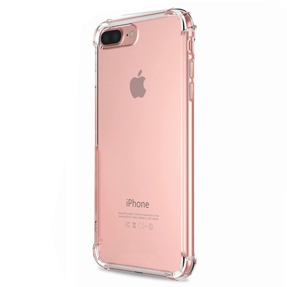 Apple iPhone 8 Plus Kılıf CaseUp Titan Crystal Şeffaf 1