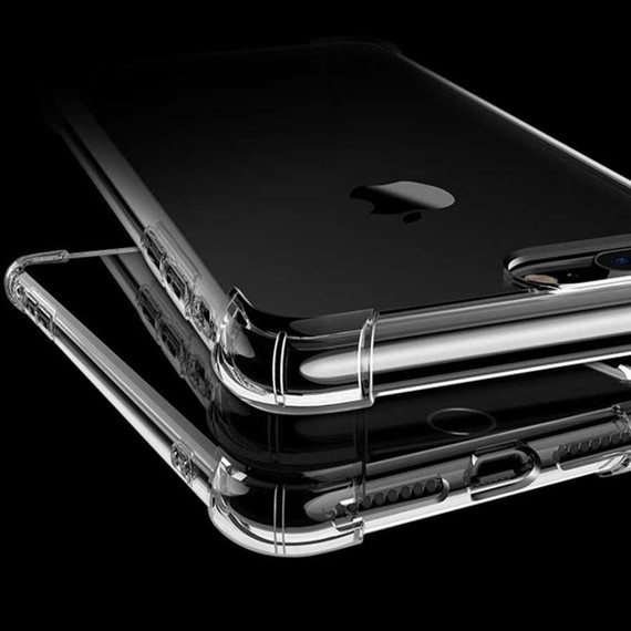 Apple iPhone 8 Plus Kılıf CaseUp Titan Crystal Şeffaf 4
