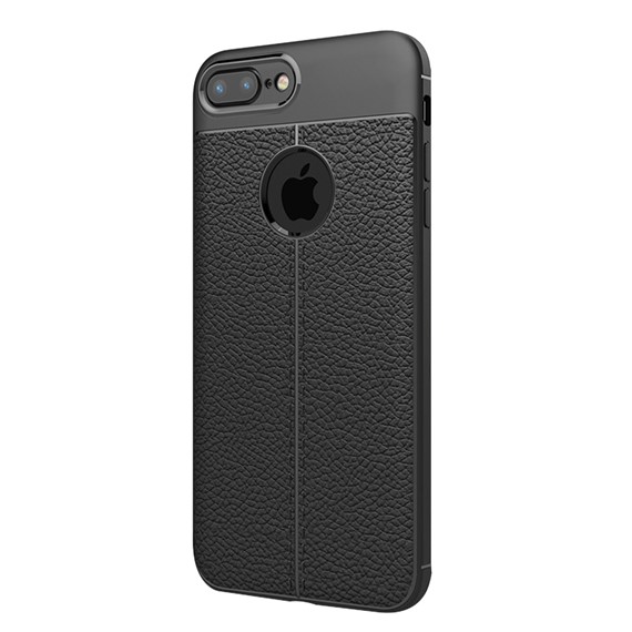 Apple iPhone 8 Plus Kılıf CaseUp Niss Silikon Siyah 1