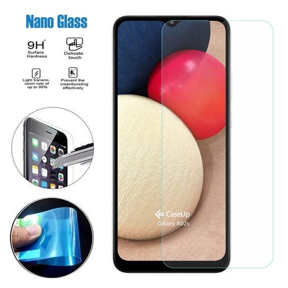 CaseUp Samsung Galaxy A02s İnce Nano Cam Şeffaf 1