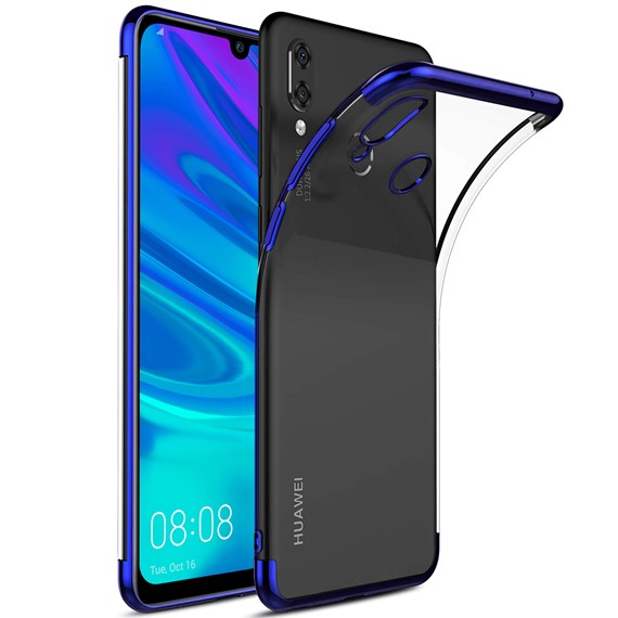 Huawei P Smart 2019 Kılıf CaseUp Laser Glow Mavi 5