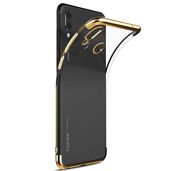 Huawei Honor Play Kılıf CaseUp Laser Glow Gold 1