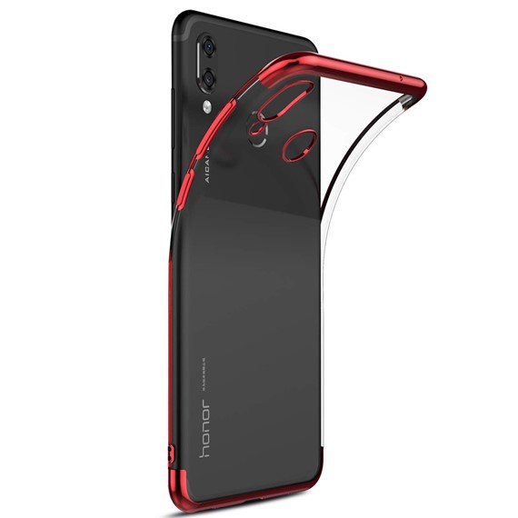 Huawei Honor Play Kılıf CaseUp Laser Glow Kırmızı 1