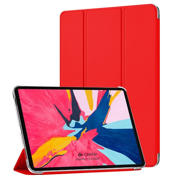 CaseUp Apple iPad Pro 12 9 2022 6 Nesil Kılıf Smart Protection Kırmızı 1