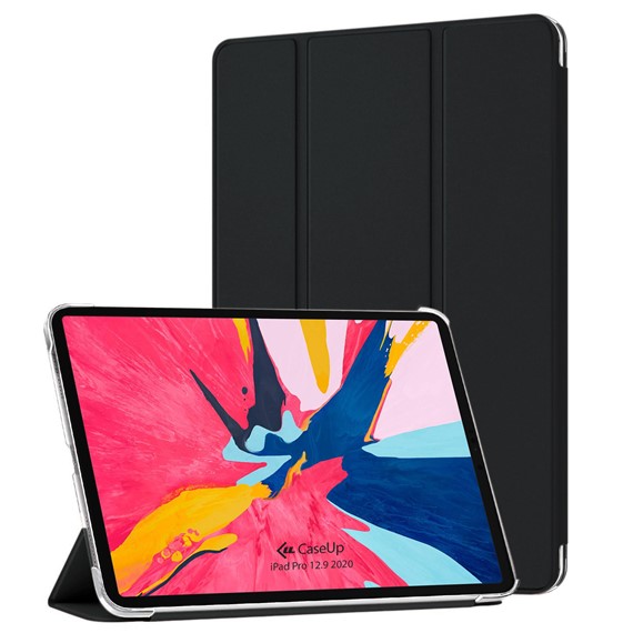 Apple iPad Pro 12 9 2020 4 Nesil Kılıf CaseUp Smart Protection Siyah 1