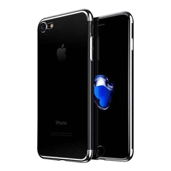 Apple iPhone 7 Kılıf CaseUp Laser Glow Gümüş 5