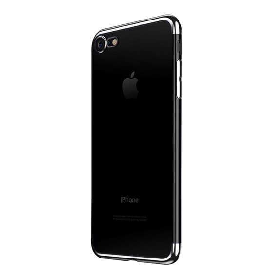 Apple iPhone 7 Kılıf CaseUp Laser Glow Gümüş 1