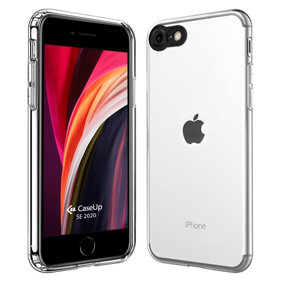 CaseUp Apple iPhone SE 2022 Kılıf Camera Protector Soft Beyaz 1