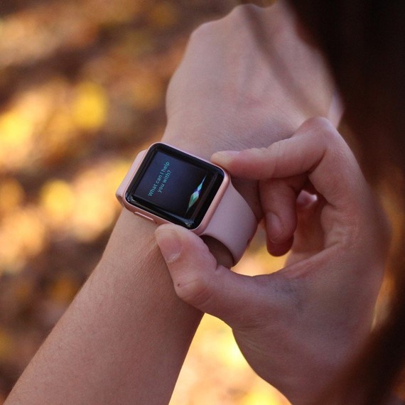 CaseUp Apple Watch SE 2022 40mm Kordon Silikon Spor Beyaz 5