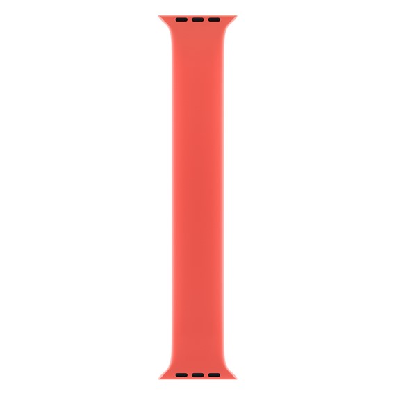 Watch Series 6 44mm CaseUp Silicone Elastic Band Medium Size 155mm Pembe 1