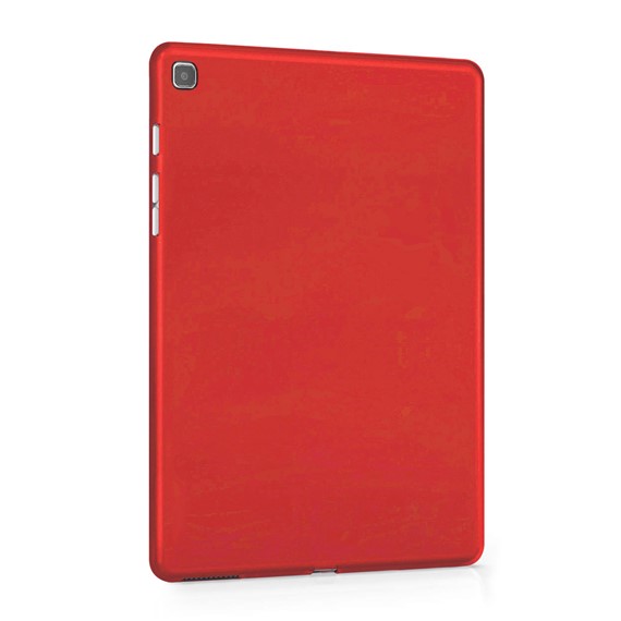 Samsung Galaxy Tab S6 Lite 10 4 P610 Kılıf CaseUp Colored Silicone Kırmızı 2