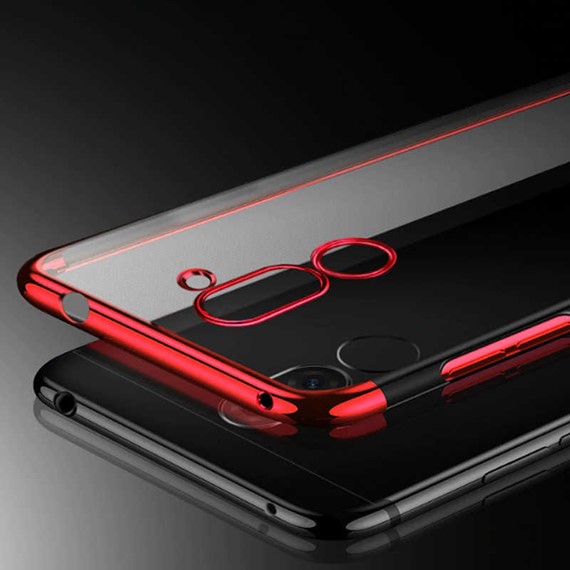 Huawei Mate 20 Lite Kılıf CaseUp Laser Glow Kırmızı 4