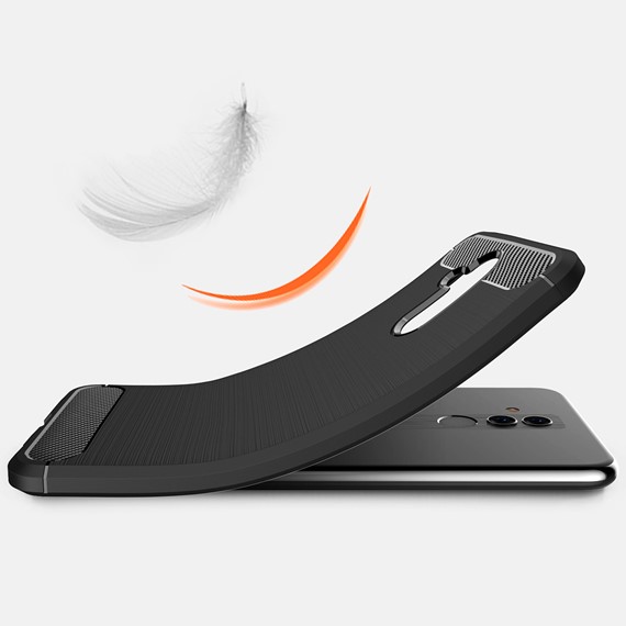 Huawei Mate 20 Lite Kılıf CaseUp Room Silikon Siyah 4