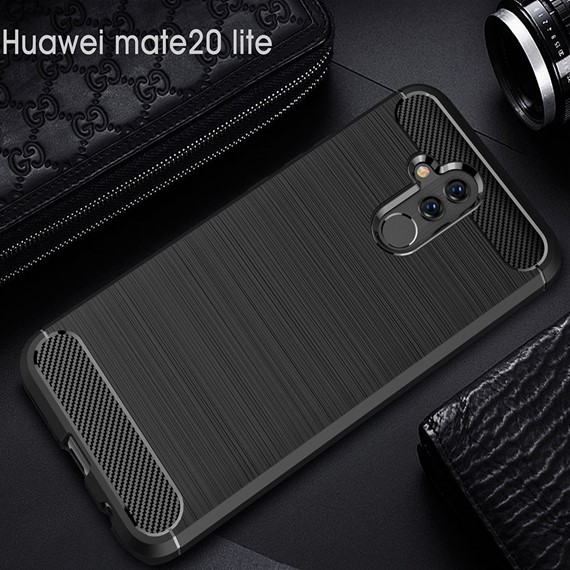 Huawei Mate 20 Lite Kılıf CaseUp Room Silikon Siyah 2