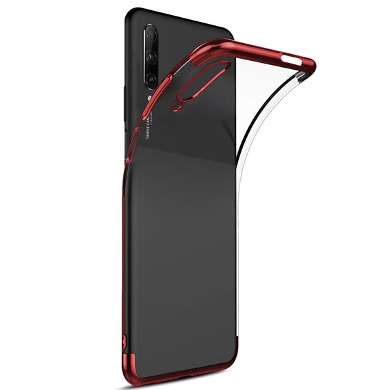 Huawei P Smart Pro Kılıf CaseUp Laser Glow Kırmızı 1