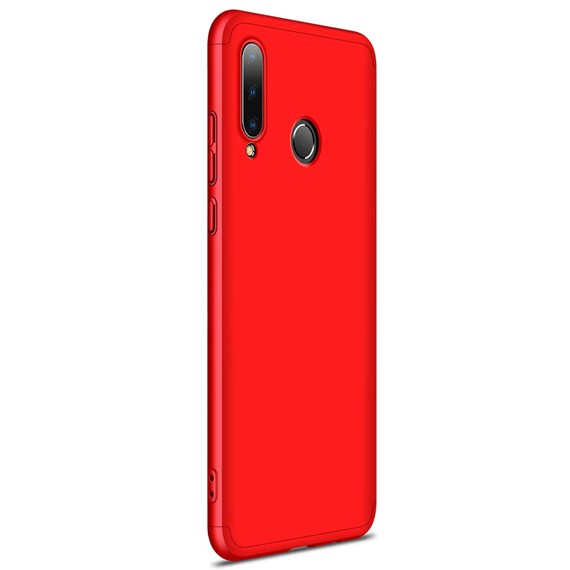 Huawei P30 Lite Kılıf CaseUp Triple Deluxe Shield Kırmızı 2