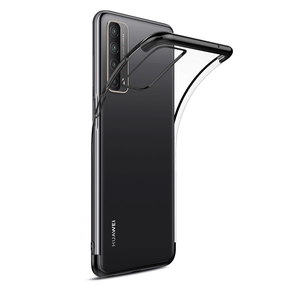 CaseUp Huawei P Smart 2021 Kılıf Laser Glow Siyah 1