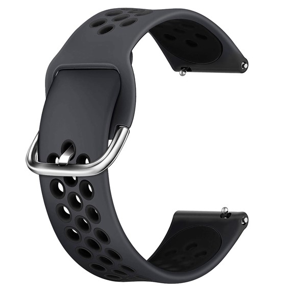 Huawei Watch GT Active CaseUp Silicone Sport Band Siyah 1