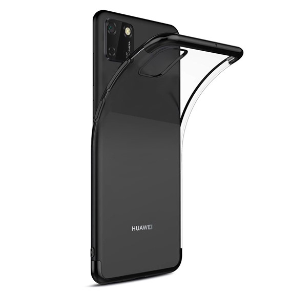 Huawei Y5P Kılıf CaseUp Laser Glow Siyah 1
