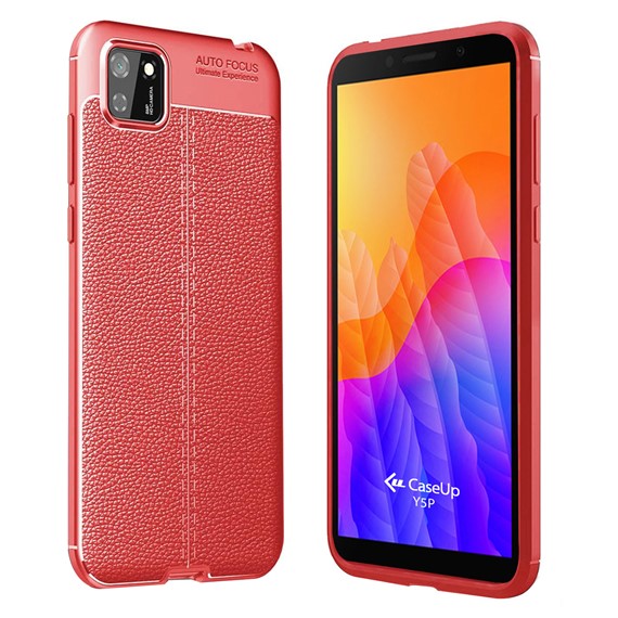Huawei Y5P Kılıf CaseUp Niss Silikon Kırmızı 1