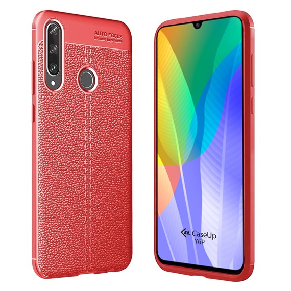 Huawei Y6P Kılıf CaseUp Niss Silikon Kırmızı 1