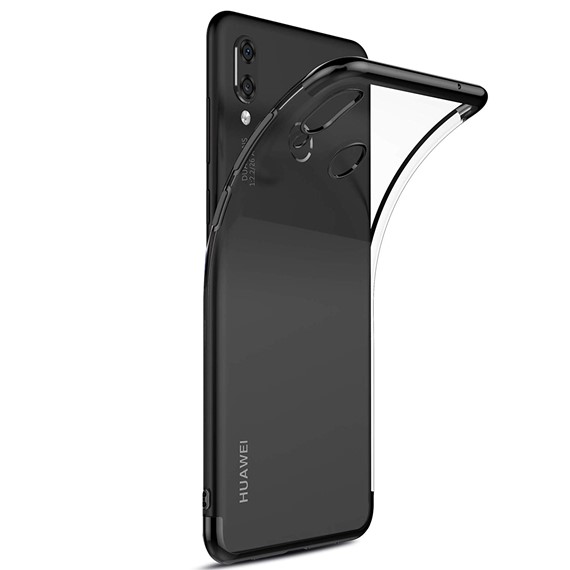 Huawei Y7 2019 Kılıf CaseUp Laser Glow Siyah 1