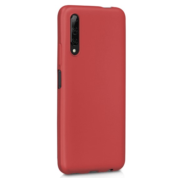 Huawei P Smart Pro Kılıf CaseUp Matte Surface Kırmızı 2