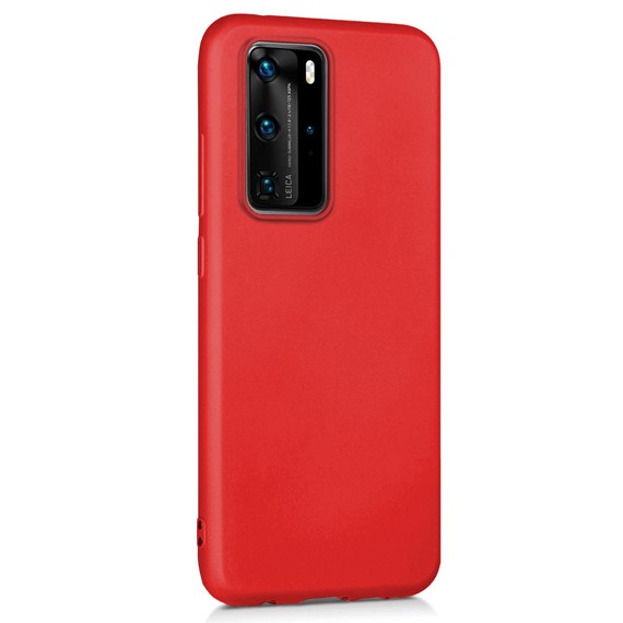 Huawei P40 Pro Kılıf CaseUp Matte Surface Kırmızı 2
