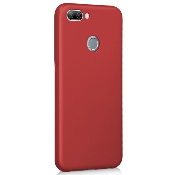 Oppo A5S Kılıf CaseUp Matte Surface Kırmızı 2