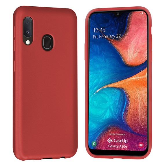 Samsung Galaxy A20e Kılıf CaseUp Matte Surface Kırmızı 1